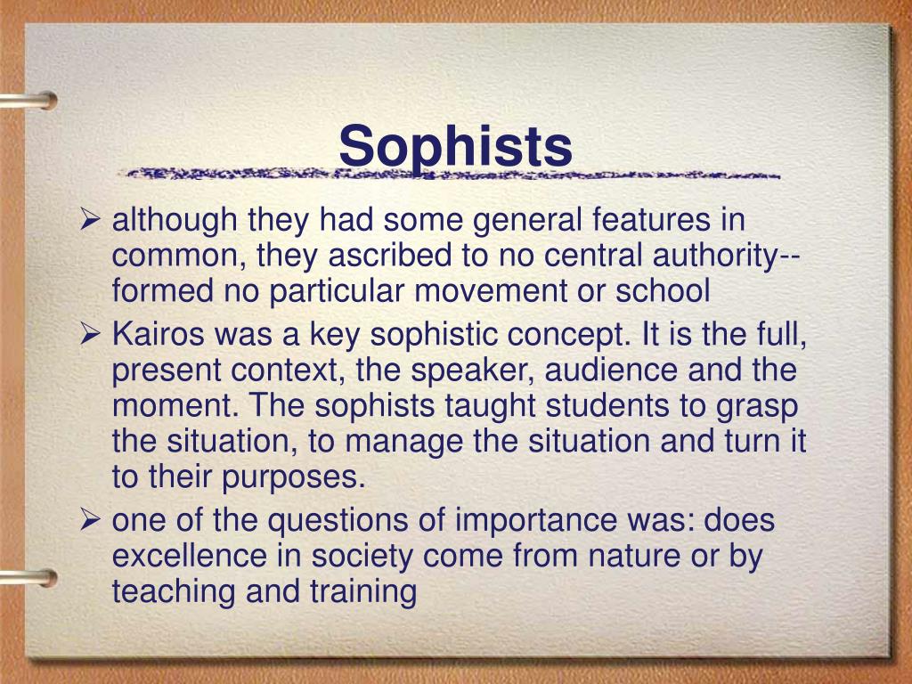 PPT The Sophists PowerPoint Presentation, free download
