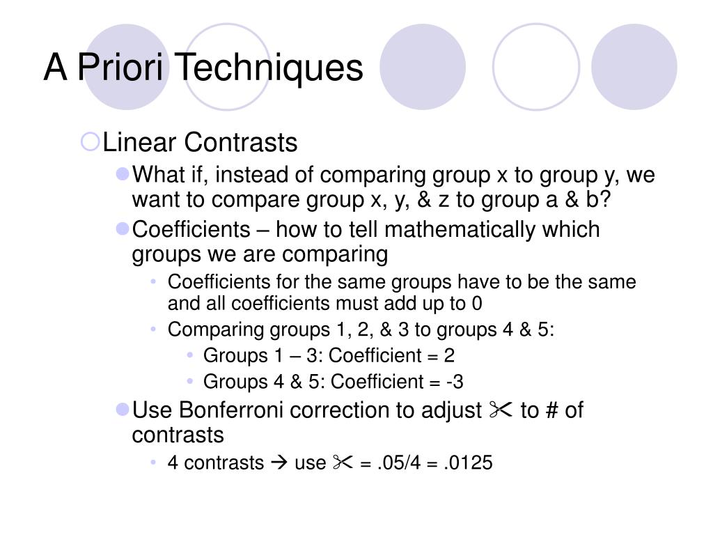 PPT OneWay Analysis of Variance (ANOVA) PowerPoint Presentation