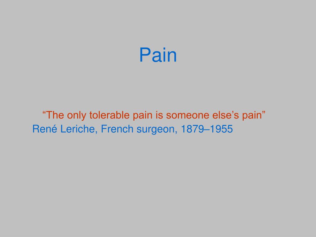 PPT Pain is subjective PowerPoint Presentation, free download ID