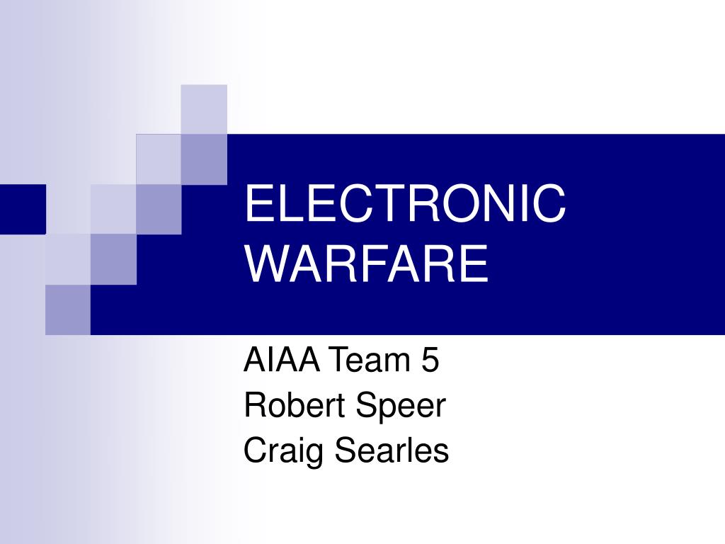 PPT ELECTRONIC WARFARE PowerPoint Presentation, free download ID