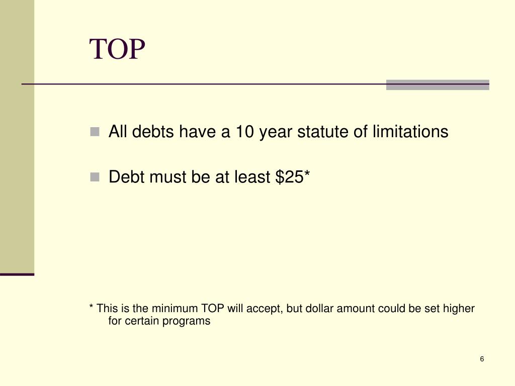 PPT Treasury Offset Program NASC PRESENTATION PowerPoint Presentation