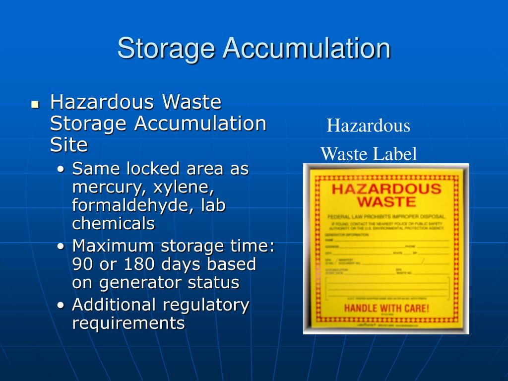 PPT Managing Waste Chemotherapeutic Agents What to Know and What to