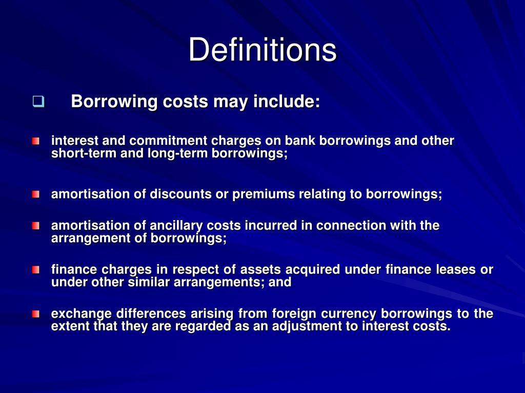 PPT (AS 16) Borrowing Costs PowerPoint Presentation, free download