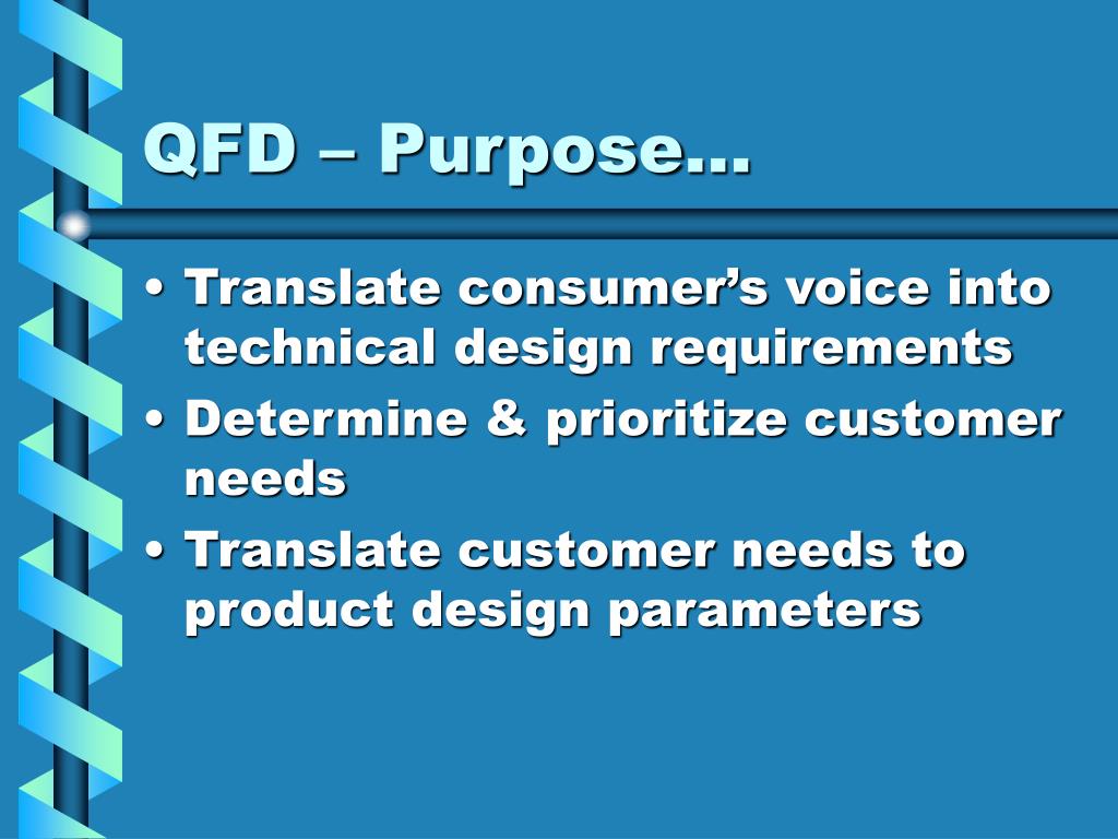 PPT Quality Function Deployment PowerPoint Presentation, free