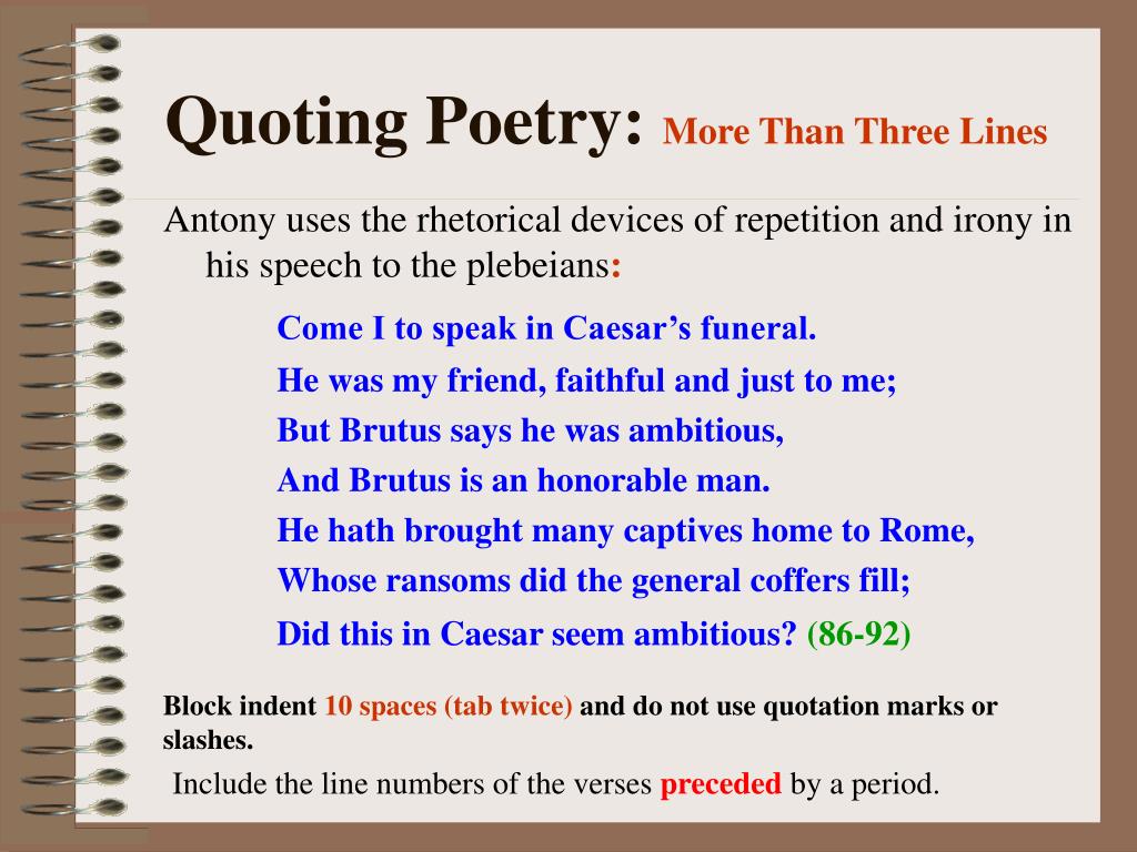 PPT Writing & Incorporating Quotes Effectively PowerPoint