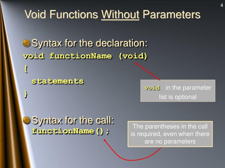 PPT User Defined Functions PowerPoint Presentation ID1204956