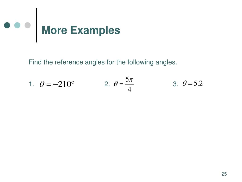 PPT 7.4 Trigonometric Functions of General Angles PowerPoint