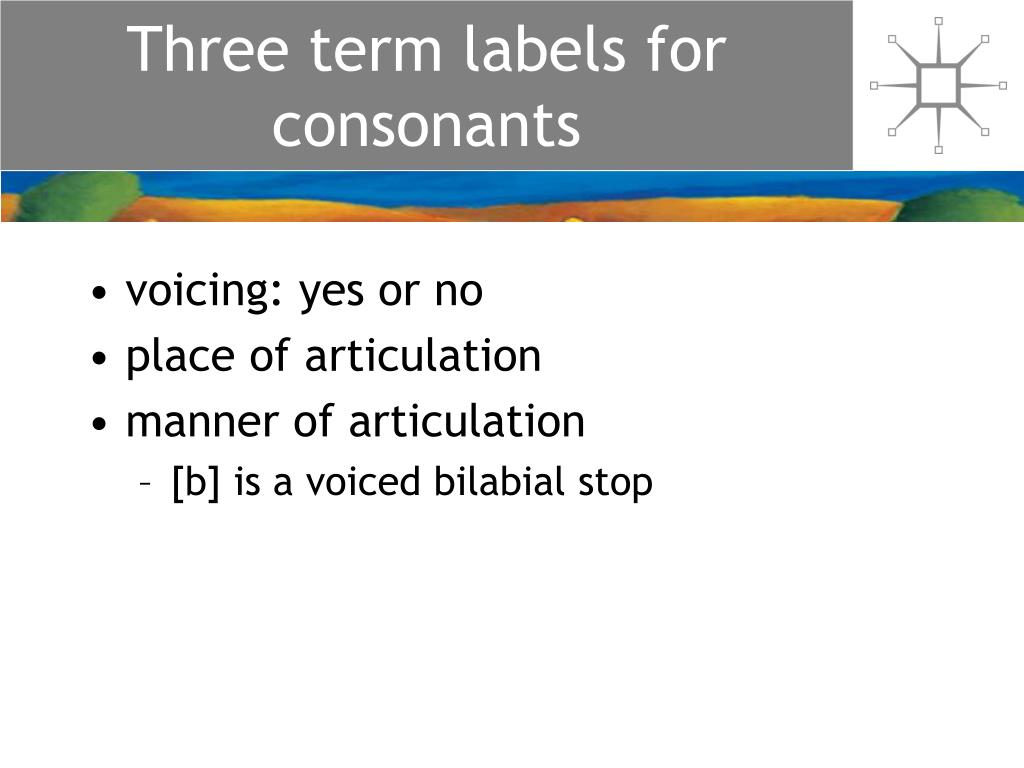 PPT Consonant articulation PowerPoint Presentation, free download