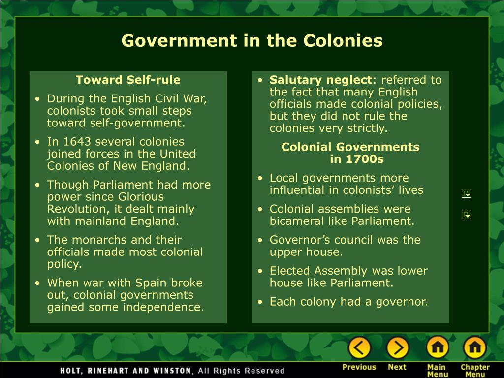 PPT - Political Life in the Colonies PowerPoint Presentation, free