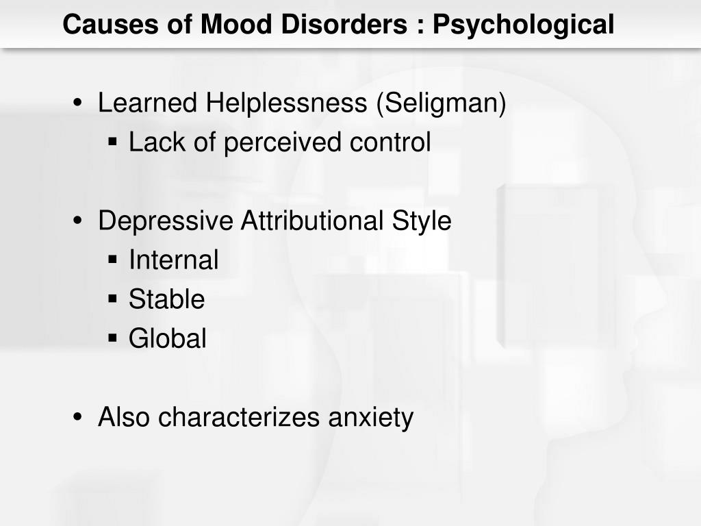 PPT Chapter 7 Mood Disorders and Suicide PowerPoint Presentation