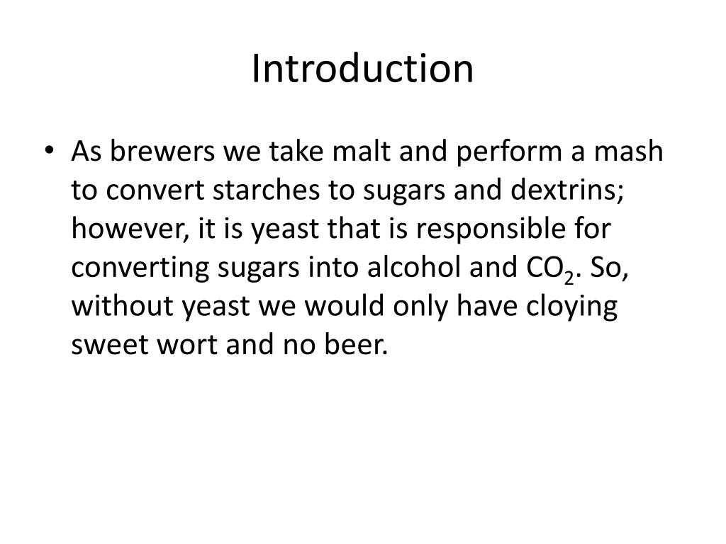 PPT Beer Basics Yeast October 2007 PowerPoint Presentation, free
