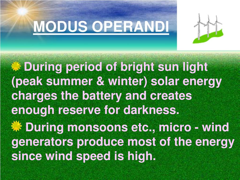 PPT A PRESENTATION ON SOLAR WIND HYBRID SYSTEM BY PowerPoint
