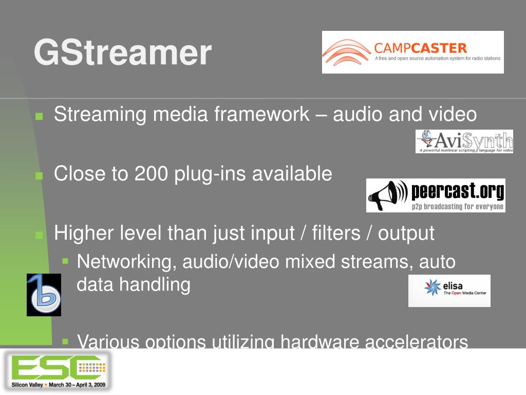 PPT Embedded Streaming Media with GStreamer and BeagleBoard