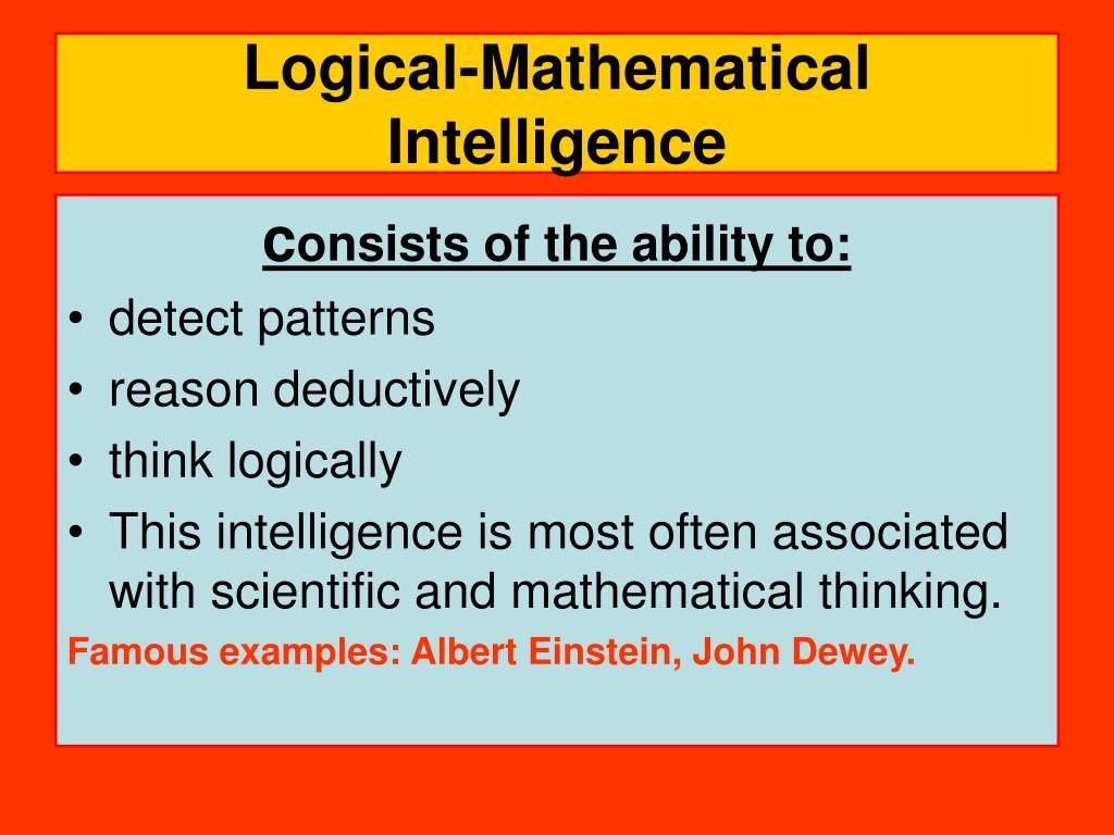 PPT Gardner’s EIGHT INTELLIGENCES PowerPoint Presentation, free