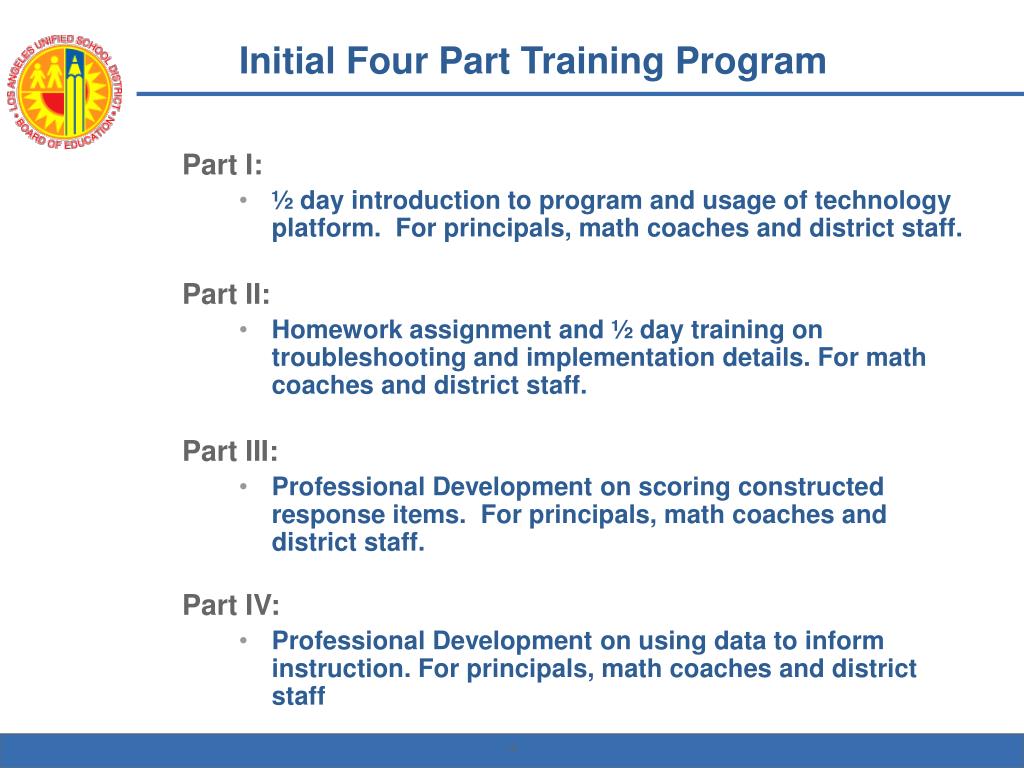 PPT LAUSD Mathematics Periodic Benchmark Assessments PowerPoint