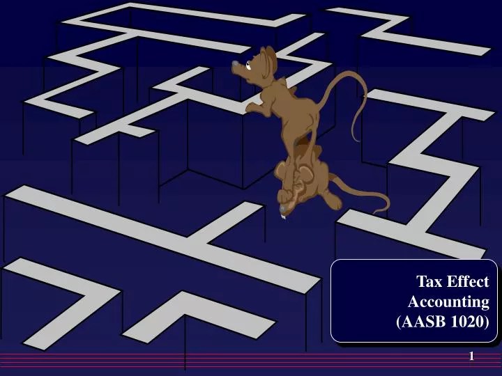 PPT Tax Effect Accounting (AASB 1020) PowerPoint Presentation, free