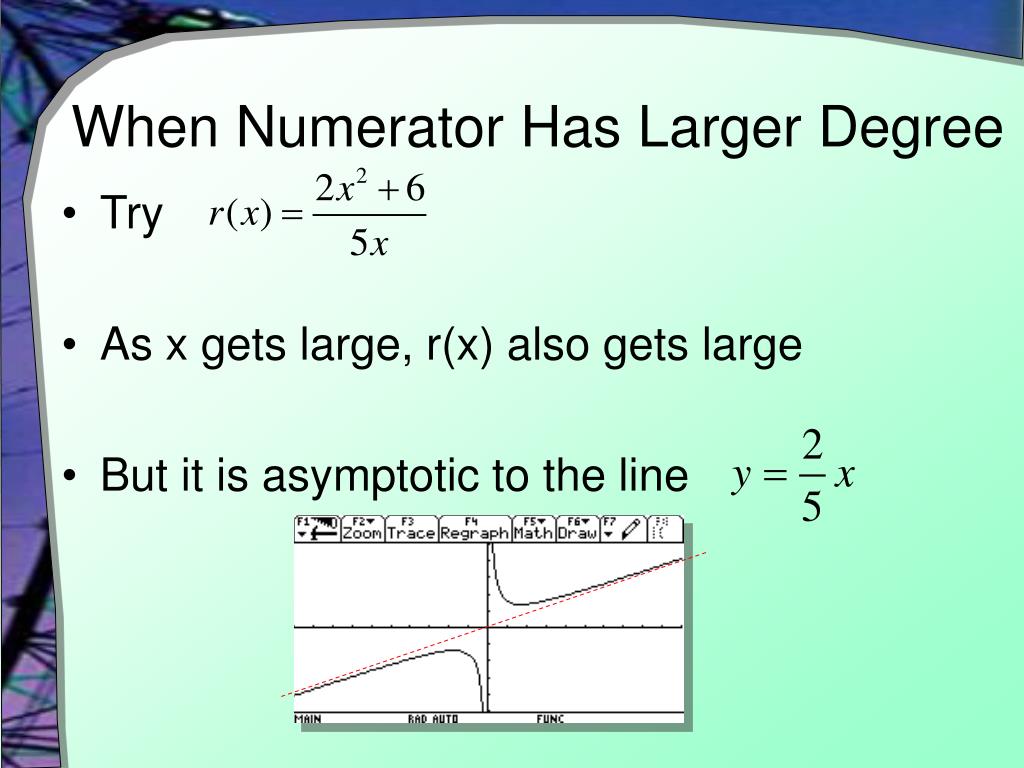 PPT Rational Functions PowerPoint Presentation, free download ID