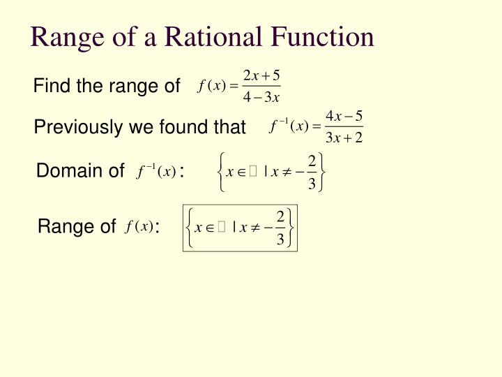 PPT Rational Functions PowerPoint Presentation ID1223910