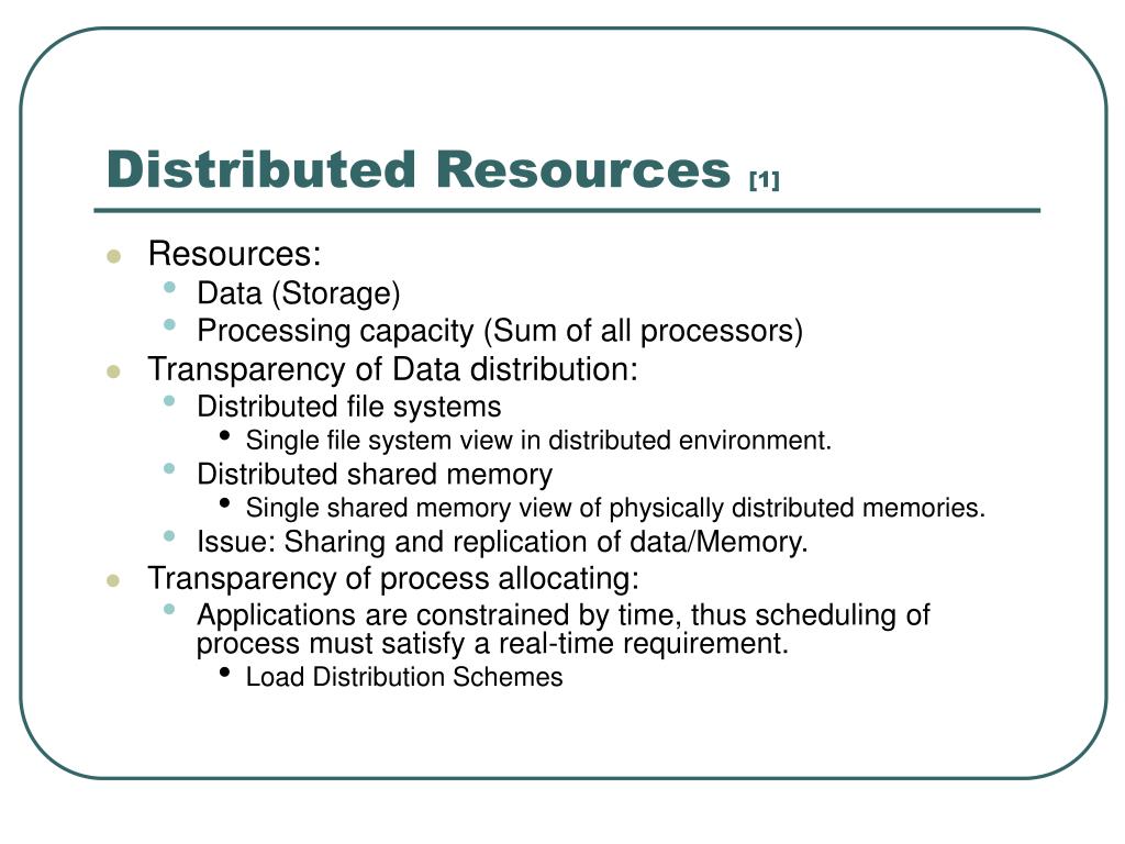 PPT Distributed Systems Major Design Issues PowerPoint