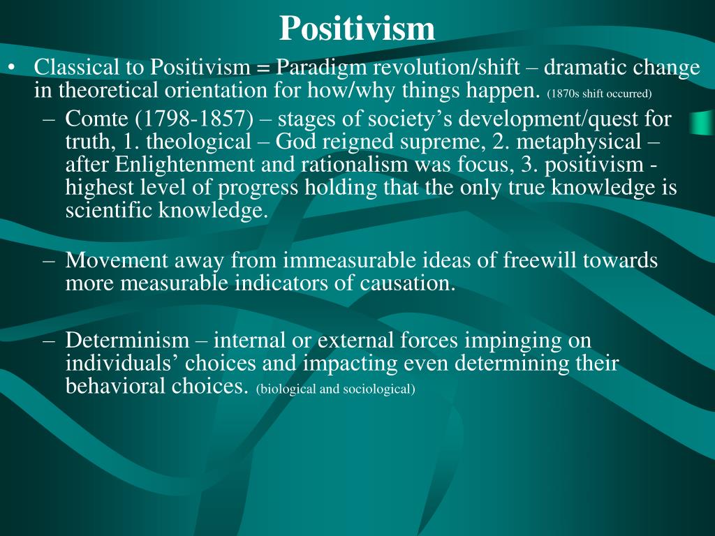 PPT Positivism Biogenic and Psychogenic Theories of Crime PowerPoint
