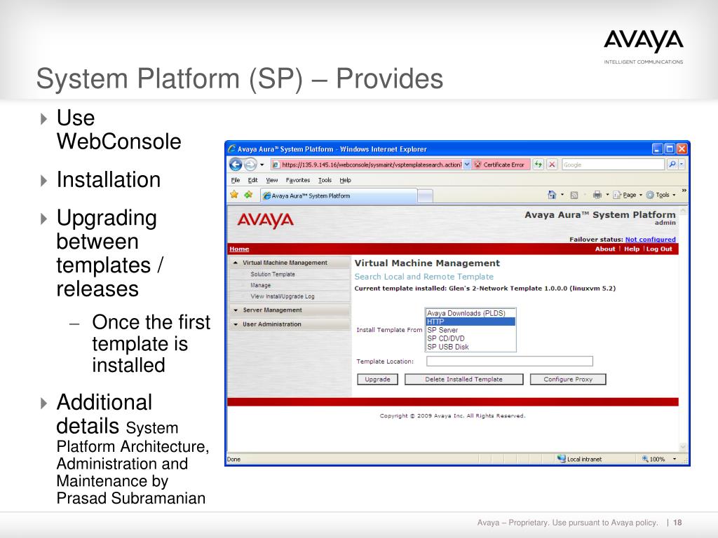 PPT Avaya Aura™ Communication Manager Release 6.0 Overview PowerPoint