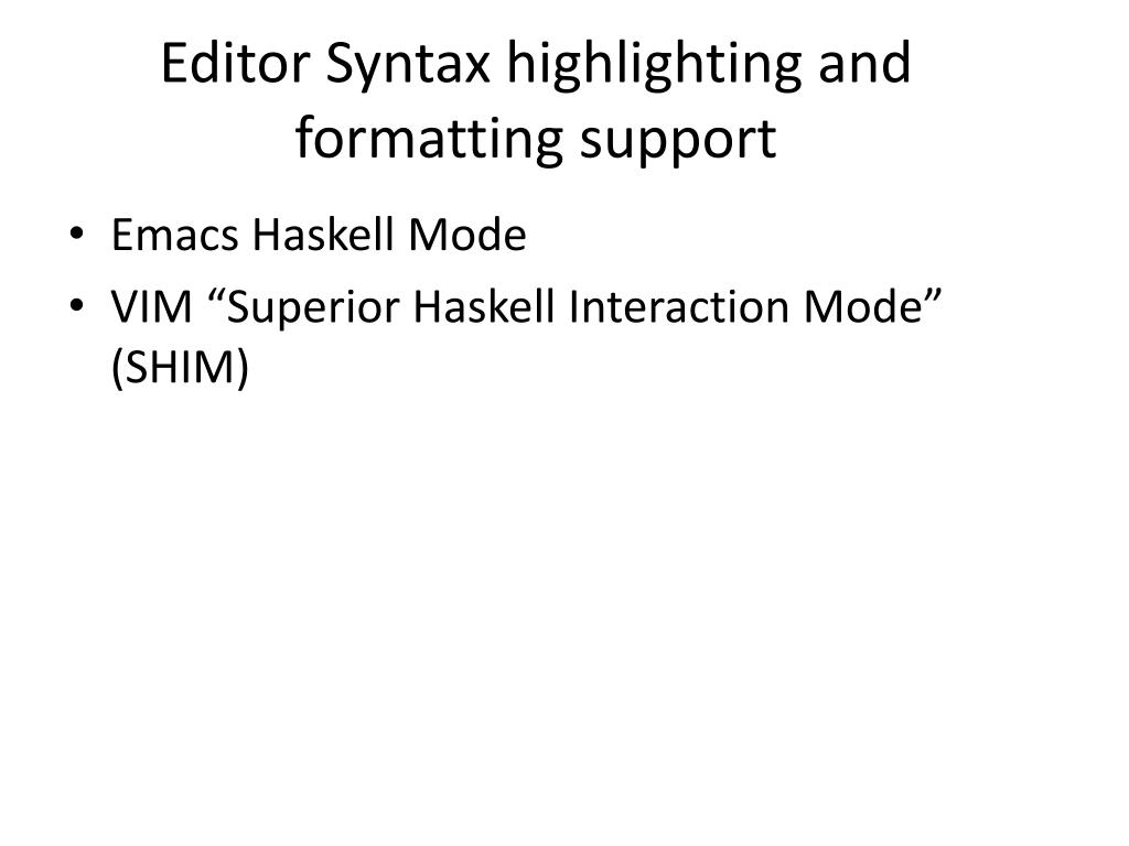 PPT Using Haskell PowerPoint Presentation, free download ID1227750