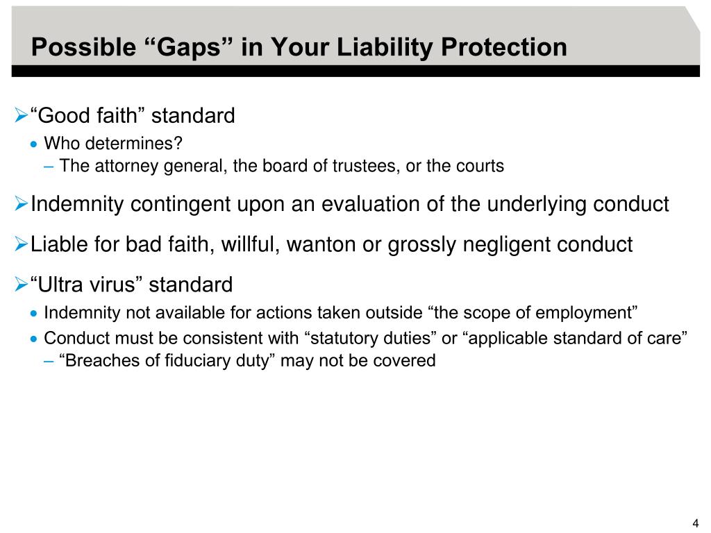 PPT FIDUCIARY LIABILITY—PUBLIC SECTOR PowerPoint Presentation, free