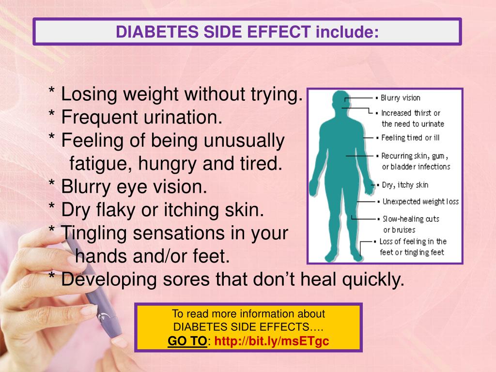 PPT diabetes side effects PowerPoint Presentation, free download ID123979