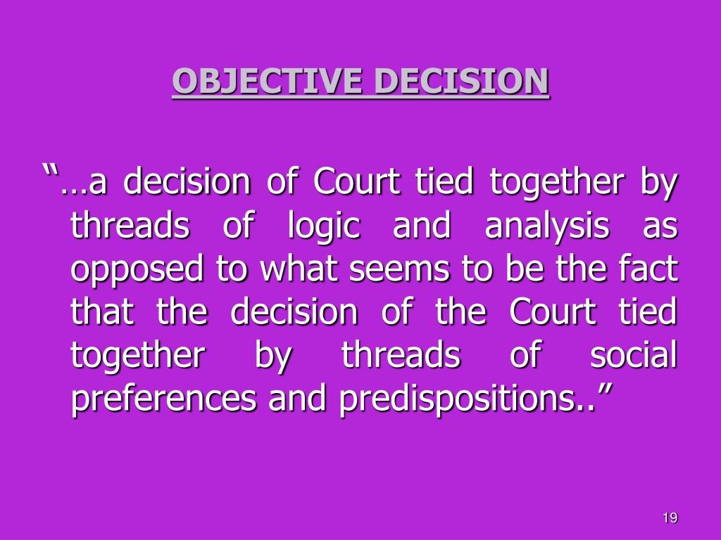 PPT ENHANCING OBJECTIVITY AND IMPARTIALITY ROLE OF JUDICIAL REASONING