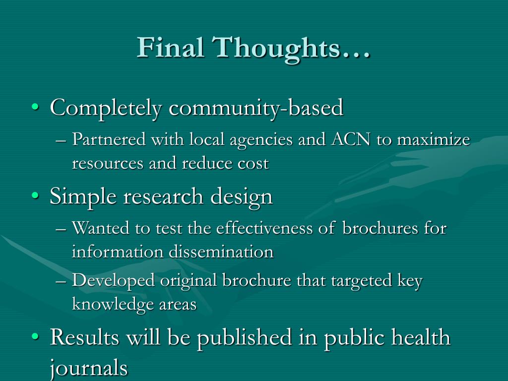 PPT Colorectal Cancer in Appalachia Understanding the Burden through