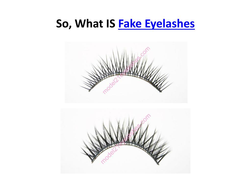 PPT Fake Eyelashes Fake Eyelashes Tips PowerPoint Presentation