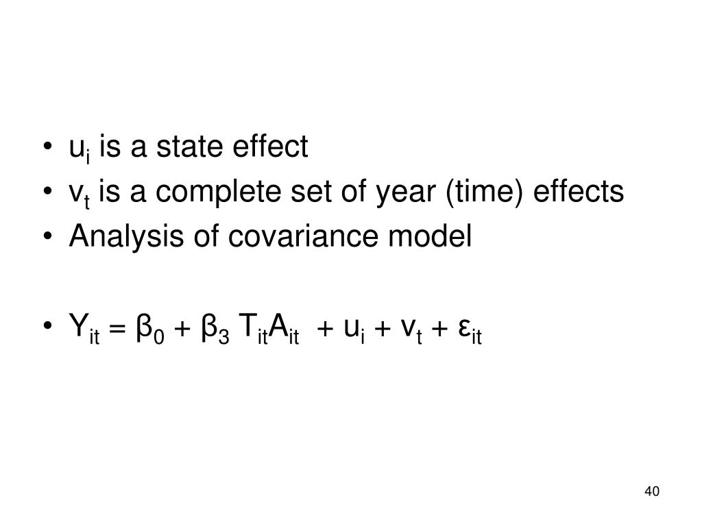 PPT Twoway fixedeffect models Difference in difference PowerPoint Presentation ID1243054