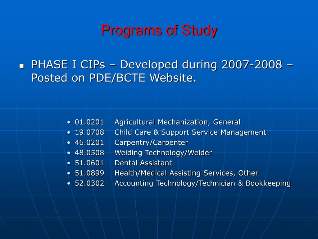 PPT Implementing a Program of Study PowerPoint Presentation, free