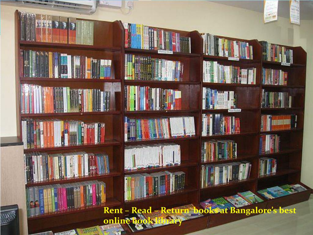 PPT Best Online book library now at Indiranagar PowerPoint