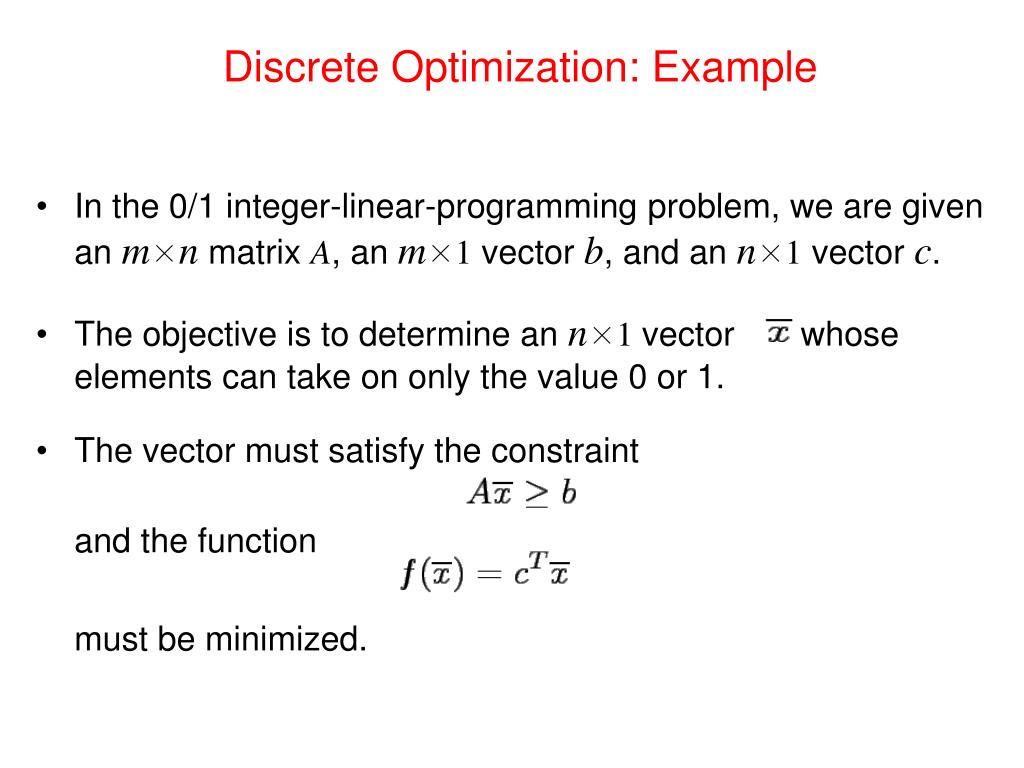 PPT Search Algorithms for Discrete Optimization Problems PowerPoint