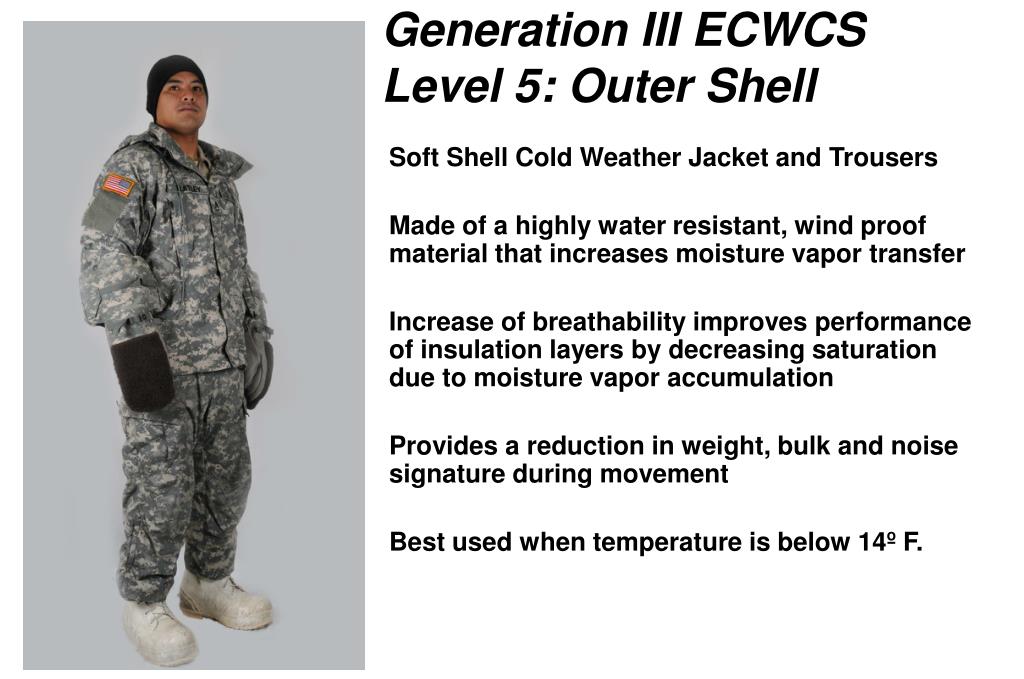 PPT Clothing and Equipment for Cold Weather and Mountain Operations