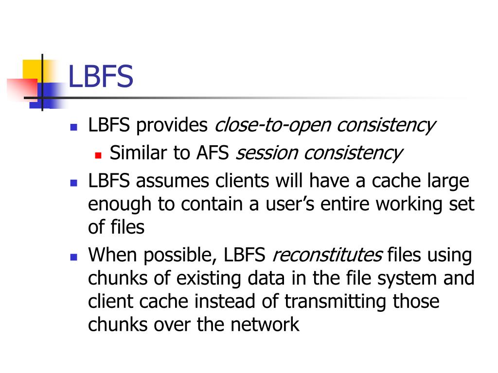 PPT A LowBandwidth Network File System PowerPoint Presentation, free