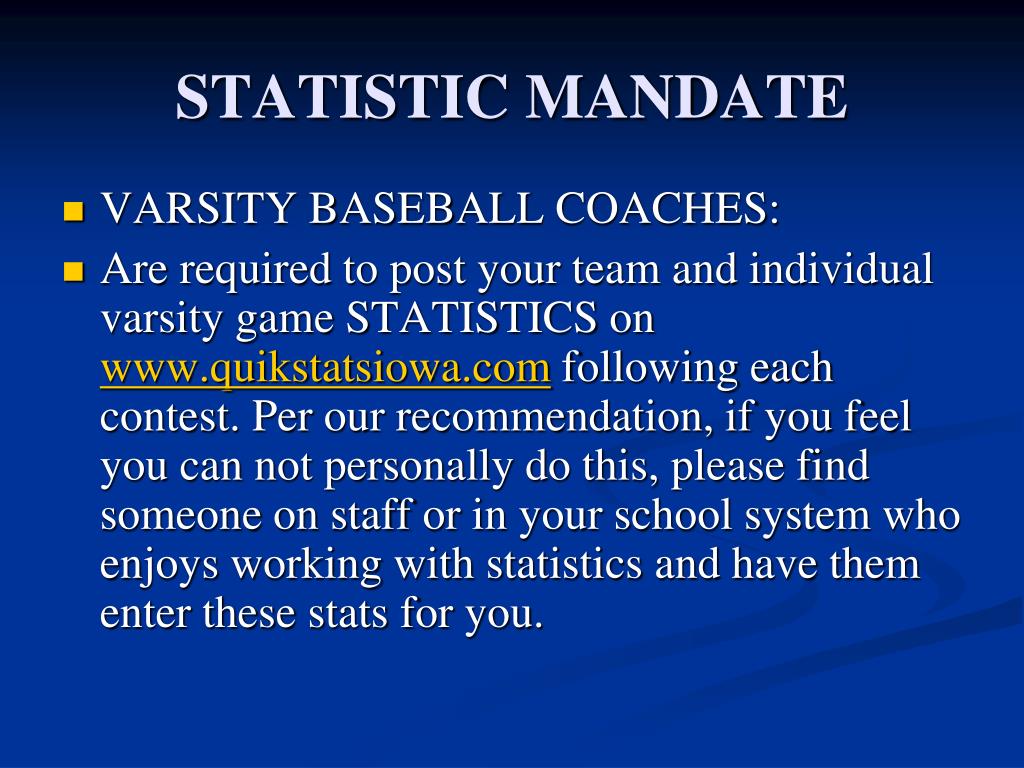 PPT Iowa High School Athletic Association PowerPoint Presentation