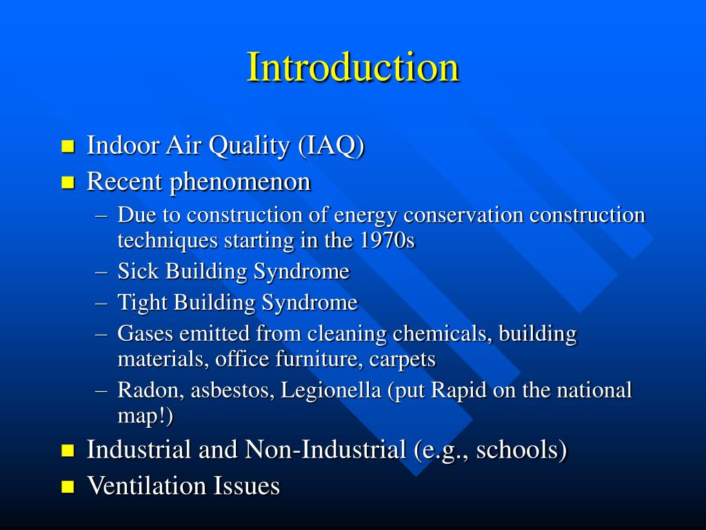 PPT Indoor Air Quality PowerPoint Presentation, free download ID