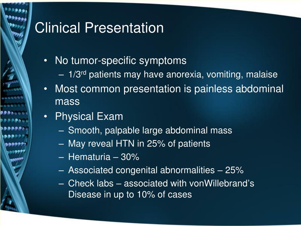 PPT Pediatric Abdominal Tumors A Focus on Wilms’ Tumor PowerPoint