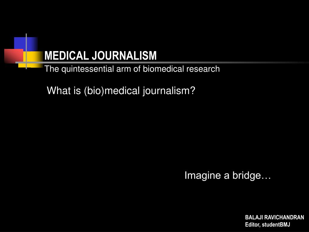 PPT MEDICAL JOURNALISM PowerPoint Presentation, free download ID