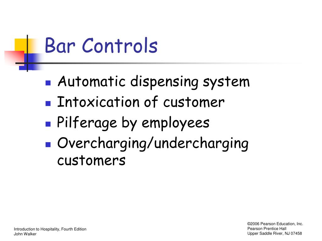PPT Chapter 6 Food and Beverage Operations PowerPoint Presentation