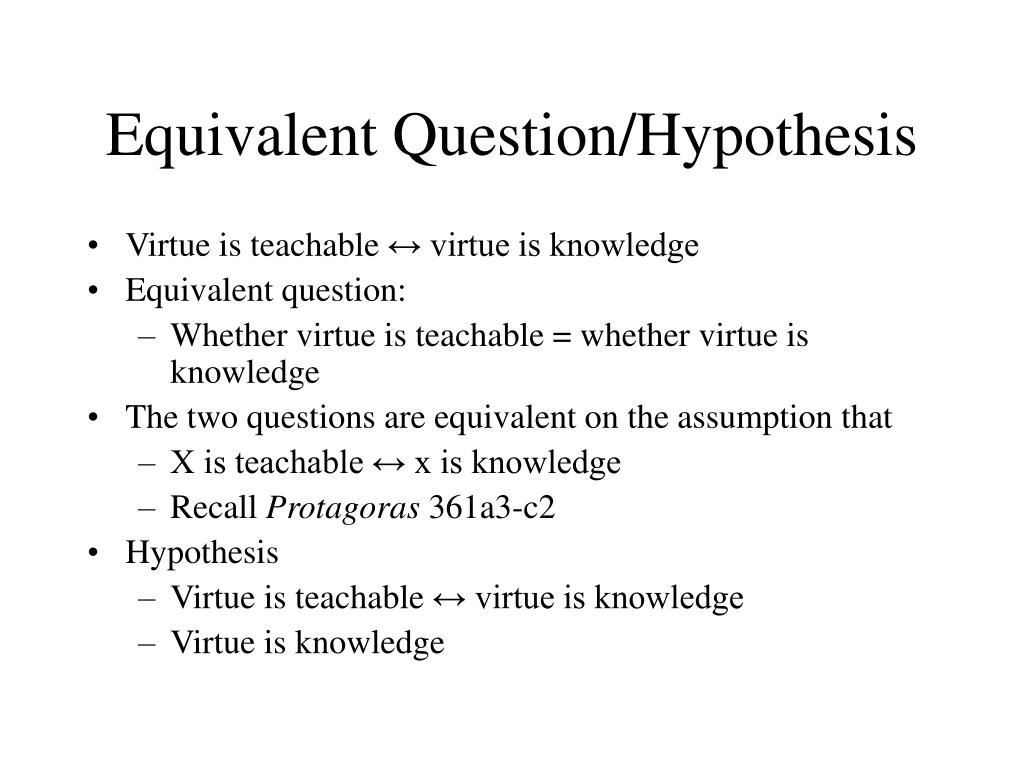 PPT WEEK 6 THE THEORY OF RECOLLECTION AND METHOD OF HYPOTHESIS