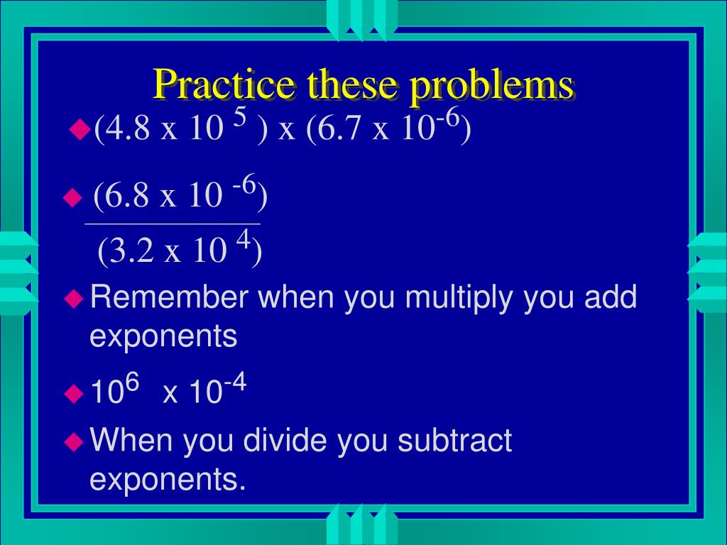 PPT Scientific Notation PowerPoint Presentation, free download ID