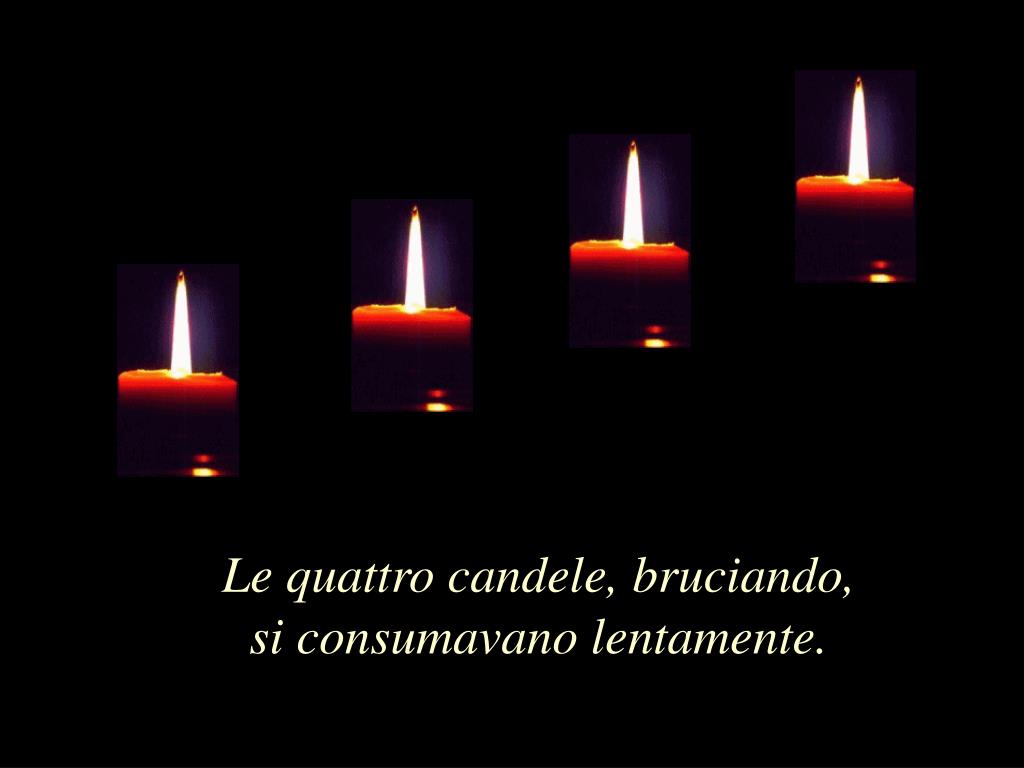PPT Le quattro candele PowerPoint Presentation, free download ID