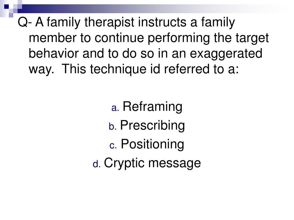 PPT Structural Family Therapy PowerPoint Presentation, free download