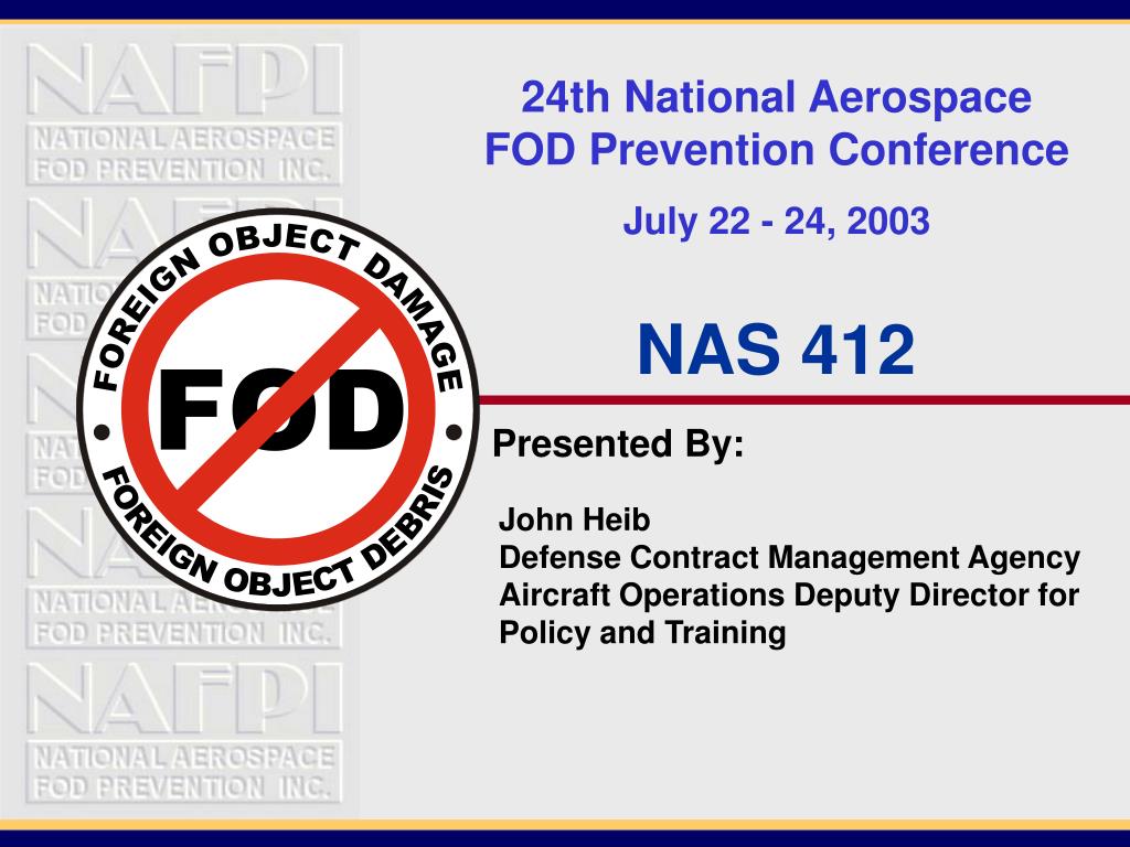 NAS Defense Programs Federal Aviation Administration
