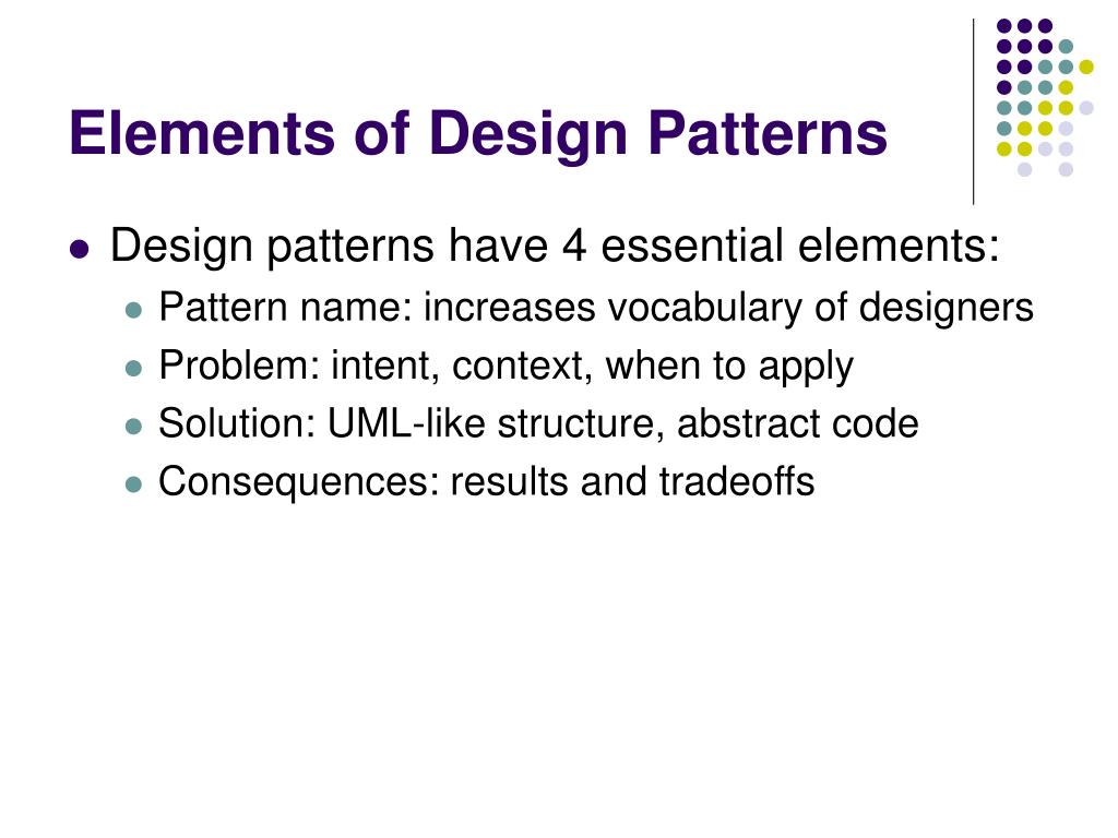 PPT Design patterns PowerPoint Presentation, free download ID1268987