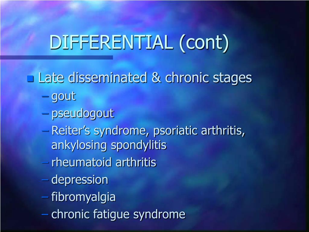 PPT LYME DISEASE PowerPoint Presentation, free download ID1269277