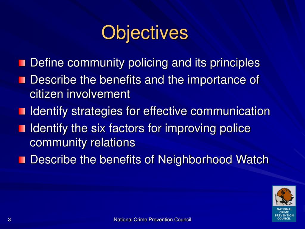 PPT Improving Relations Through Community Policing